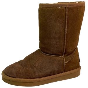 (122) ZGR Women's Classic Mid-Calf Fur Lined Outdoor Ankle Boots Size 7